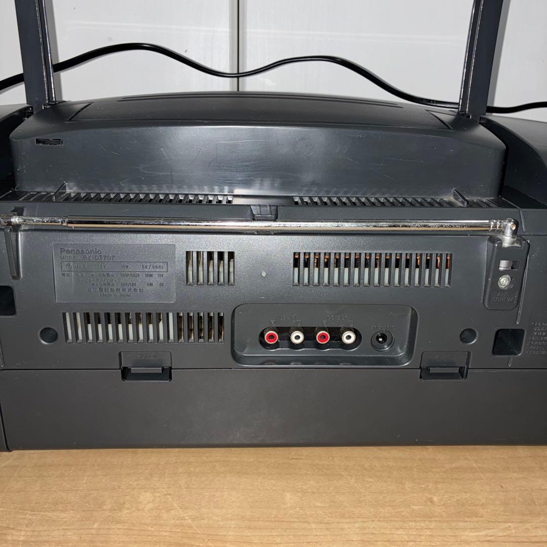 美品！パナソニック　コブラトップ搭載　CDラジカセ　RX-DT707 動作ok