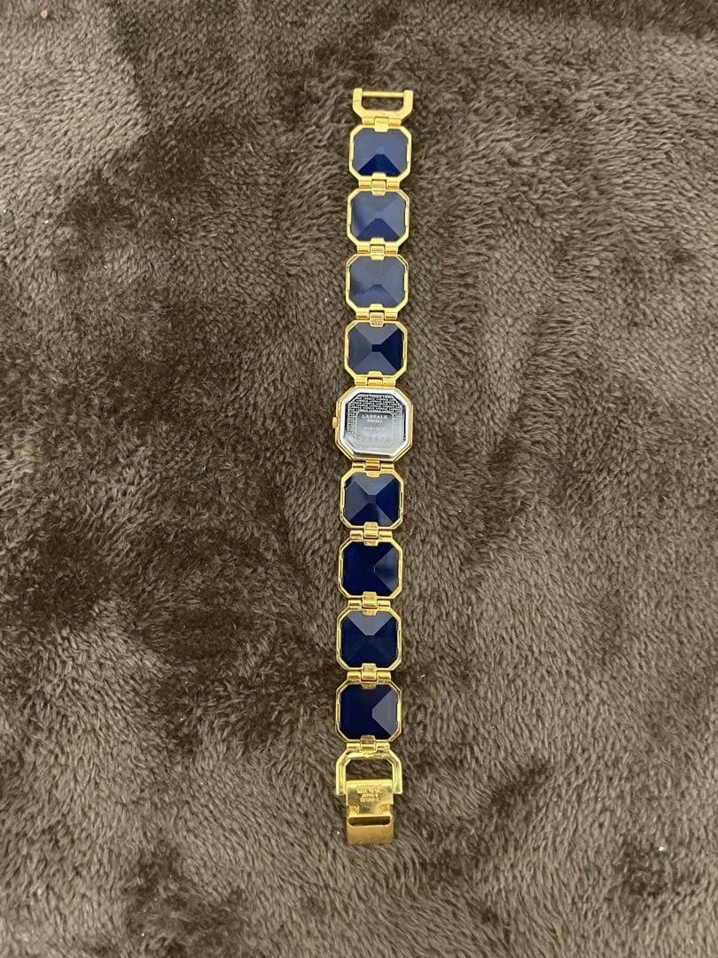 ゆ*」様 ヴィンテージ　超稀少　セイコーラサール　ブレスレット腕時計　グリーンス