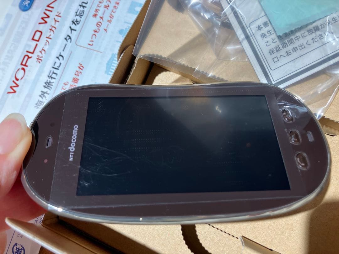 希少！docomo タッチウッドTOUCH WOOD SH-08C HINOKI