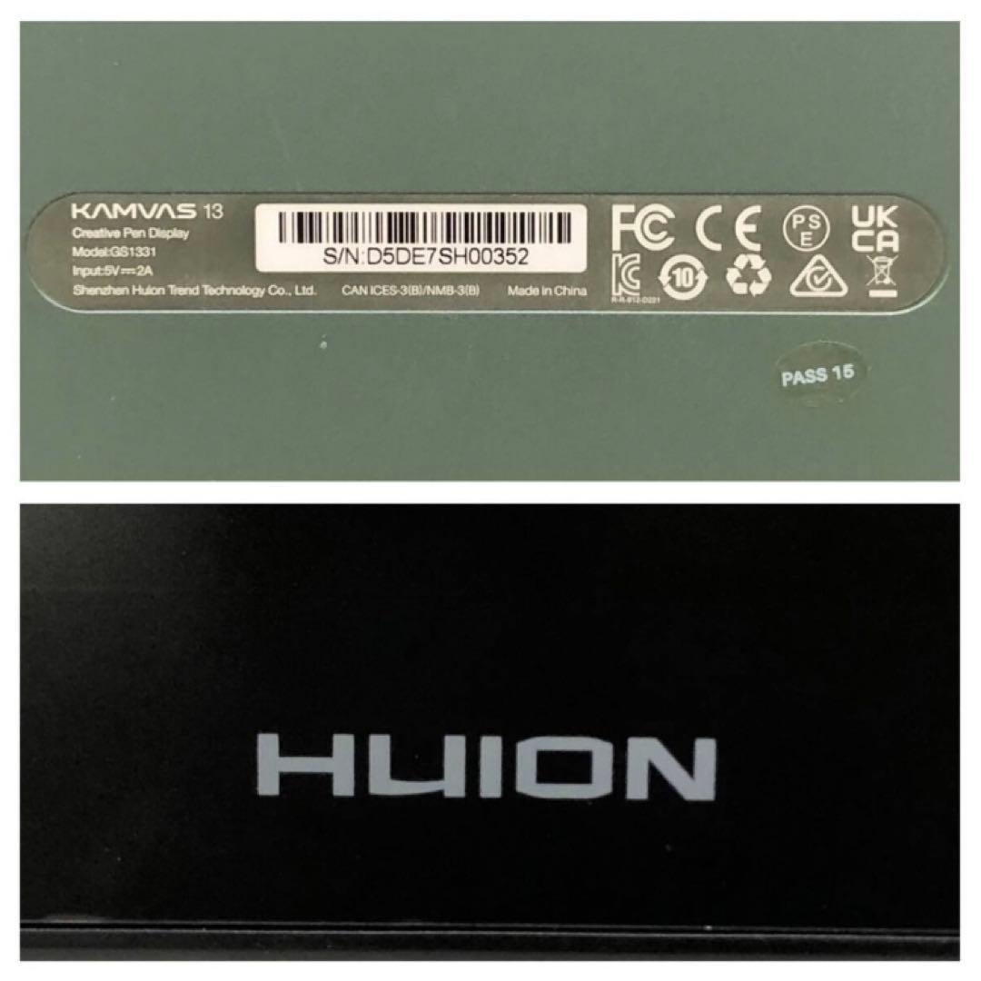 HUION Kamvas 13 液晶タブ GS1331