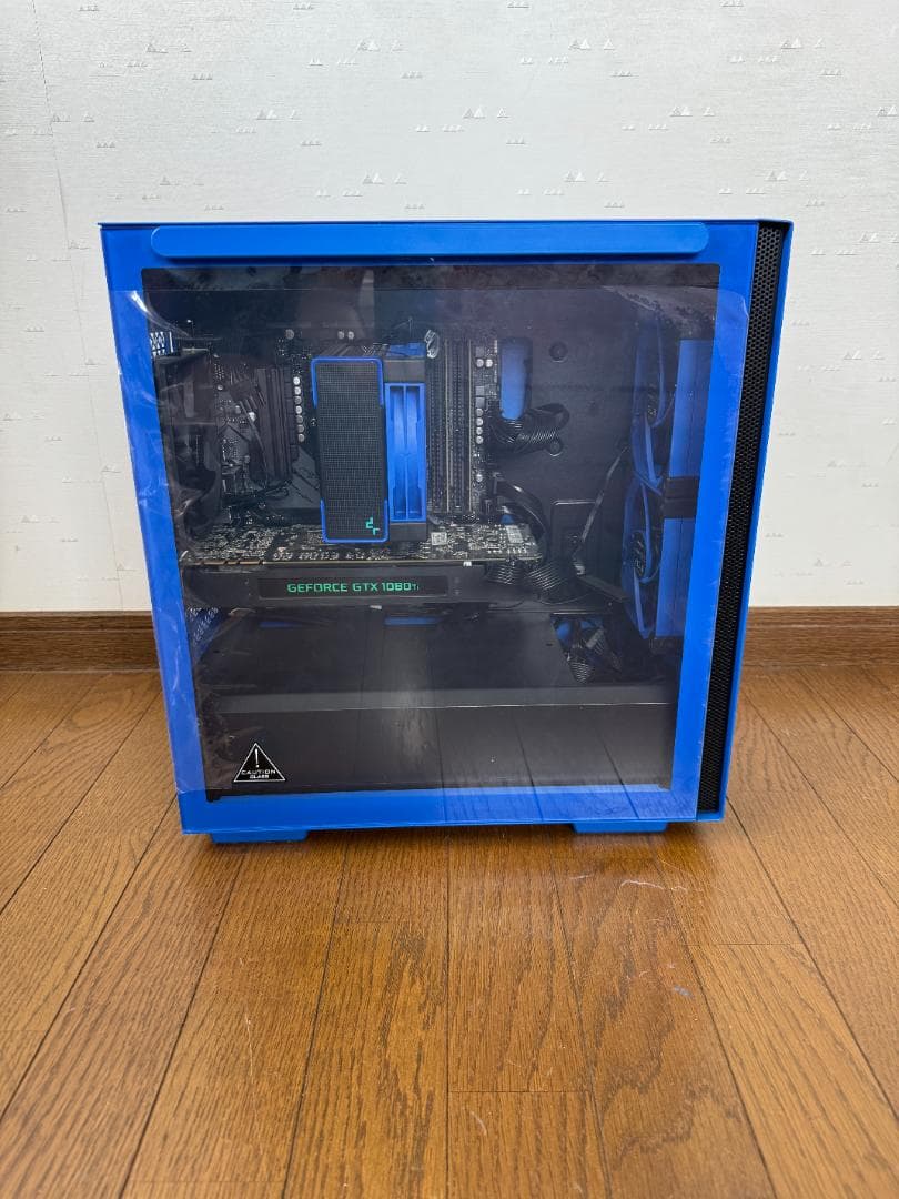 自作ゲーミングPC Ryzen7 5700X GTX1080Ti搭載！