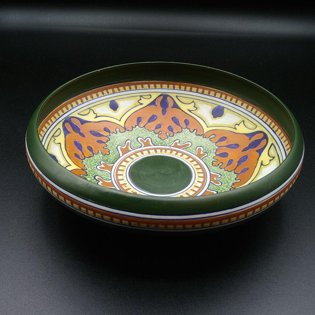 希少 オールドノリタケ ゴーダ模様 深皿