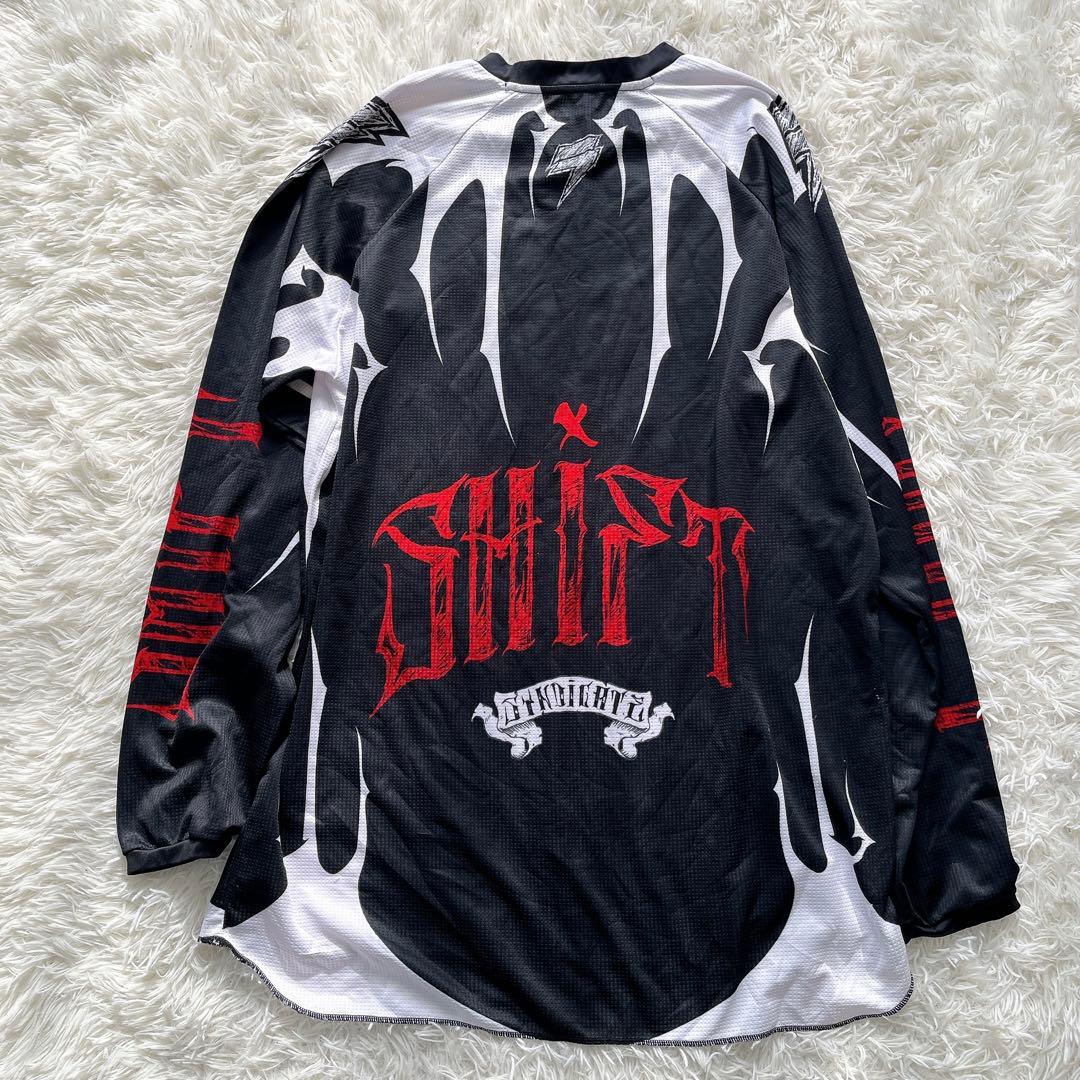 希少 レア SHIFT シフト 上下セット バイクウェア ライディング ブラック