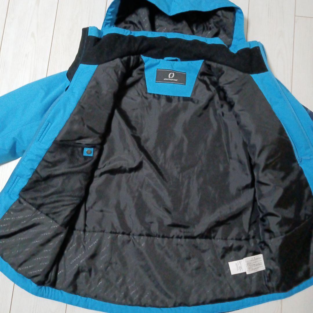 美品　ONYONE　オンヨネ　青/紺　防水スキーウェア上下セット　メンズ　М