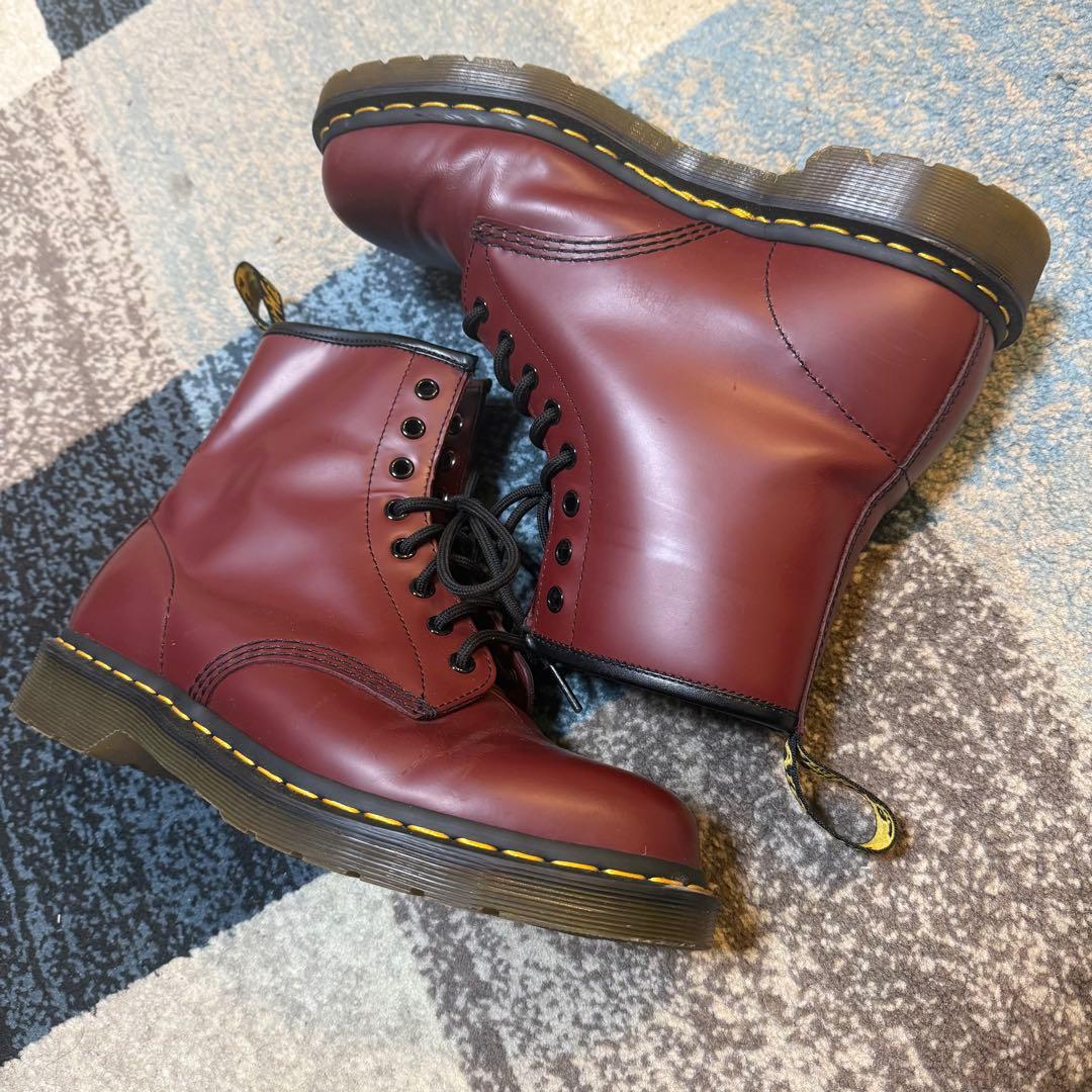 【再値下げ】Dr.Martens 8ホール 26.5cm UK8 チェリーレッド