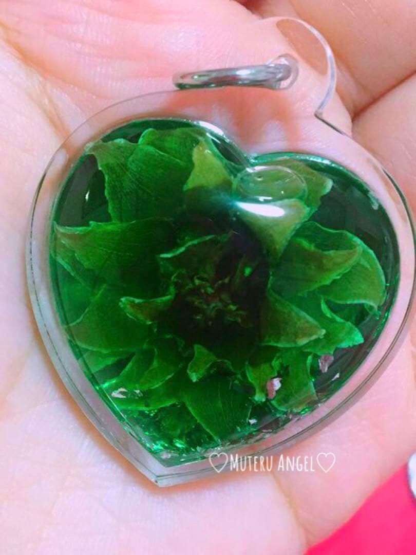 愛の花♡ ドークラックソーン　プラクルアン　緑　ハート