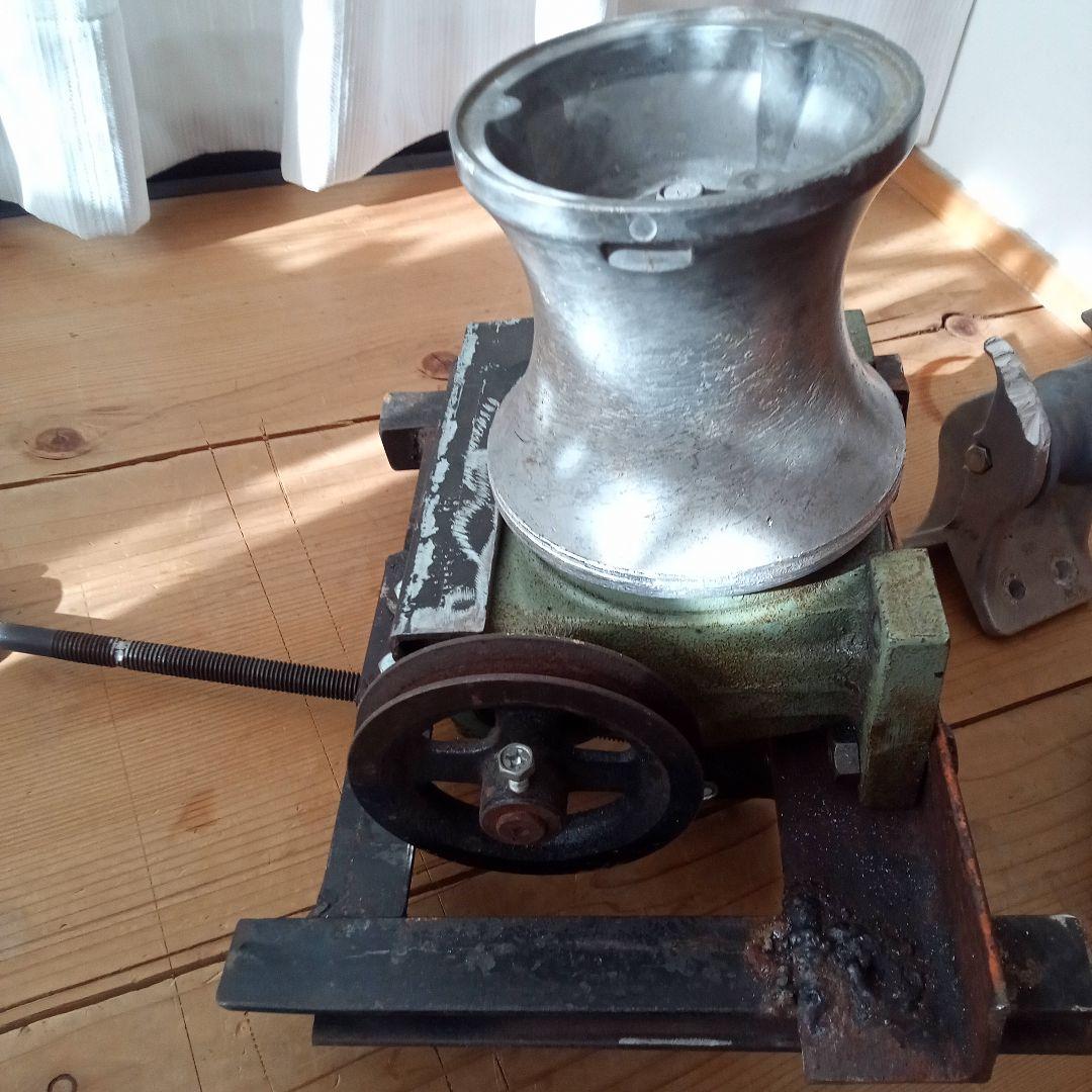 ウィンチ用キャプスタンと減速機ウィンチベッド付のセット