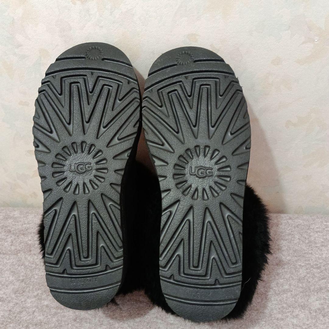 UGGムートンブーツ　24cm 黒　アグブーツ　UGG ムートンブーツ