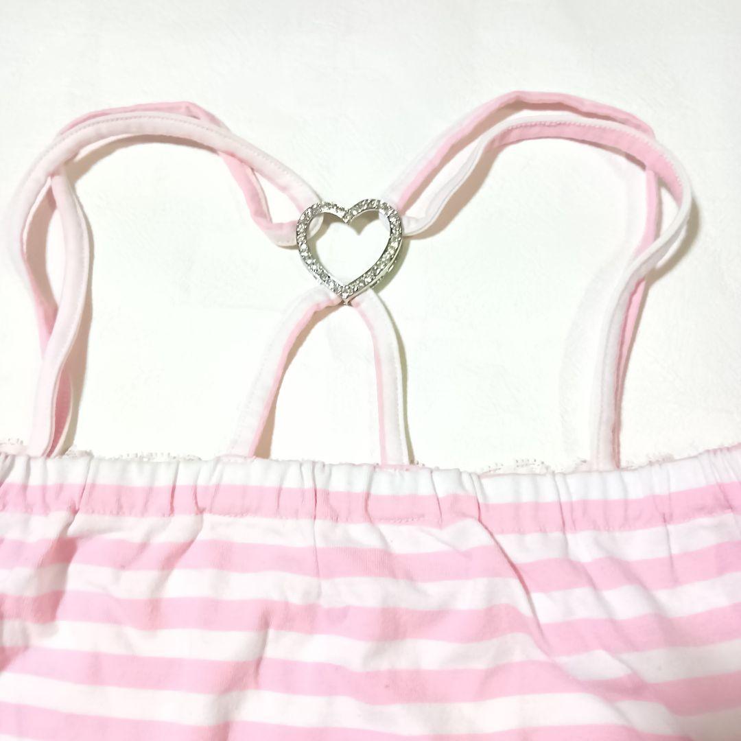 希少00s TRALALA トゥララ リボン レース フリルキャミソール姫系