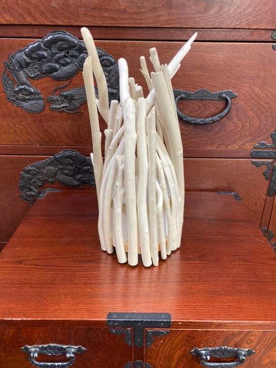 ハンドメイド 流木ライト