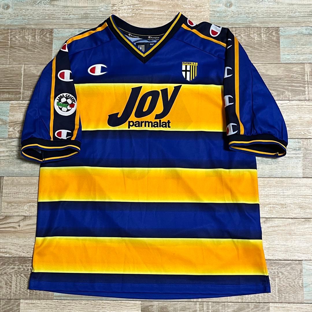 パルマ01/02 中田英寿 直筆サイン ユニフォーム