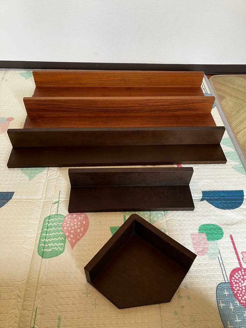 無印良品　壁に付けられる家具棚 5点セット