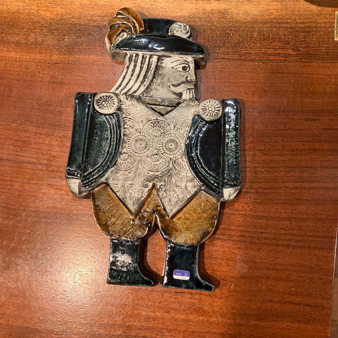 リサラーソン　ドラバント　ヴィンテージ　置物　 工芸品　壁掛け　陶板　scope