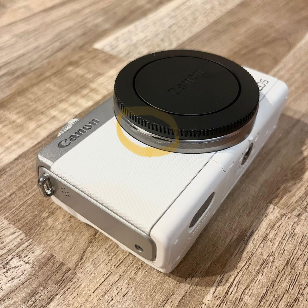 値下げ⭐️【Canon】EOS M100　ダブルレンズキット　ホワイト