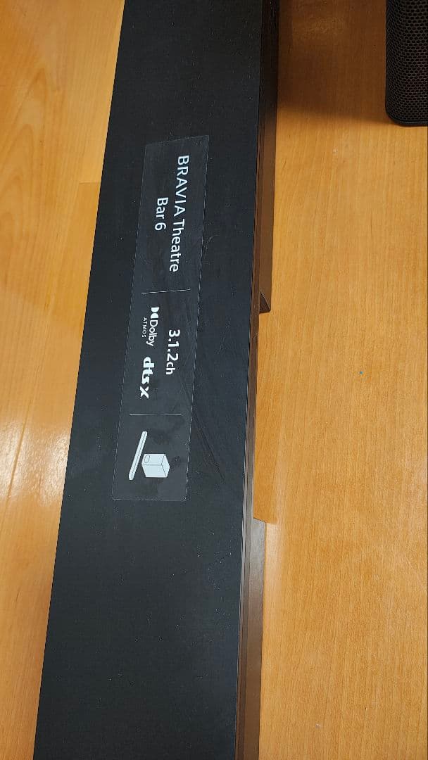 SONY BRAVIA Theatre Bar 6 【美品】