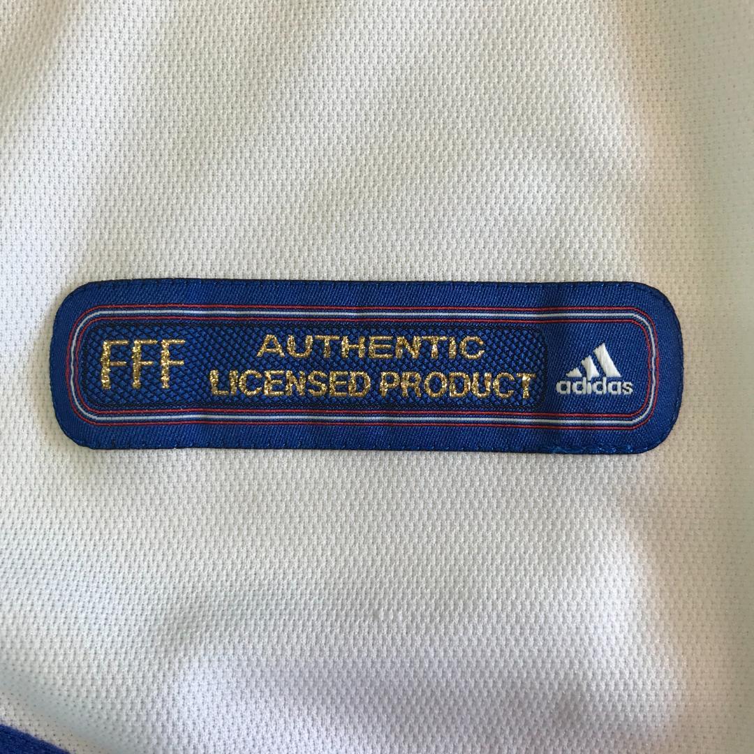最終価格2000年アディダス フランス代表レプリカユニフォ－ムXXOサイズ　新品