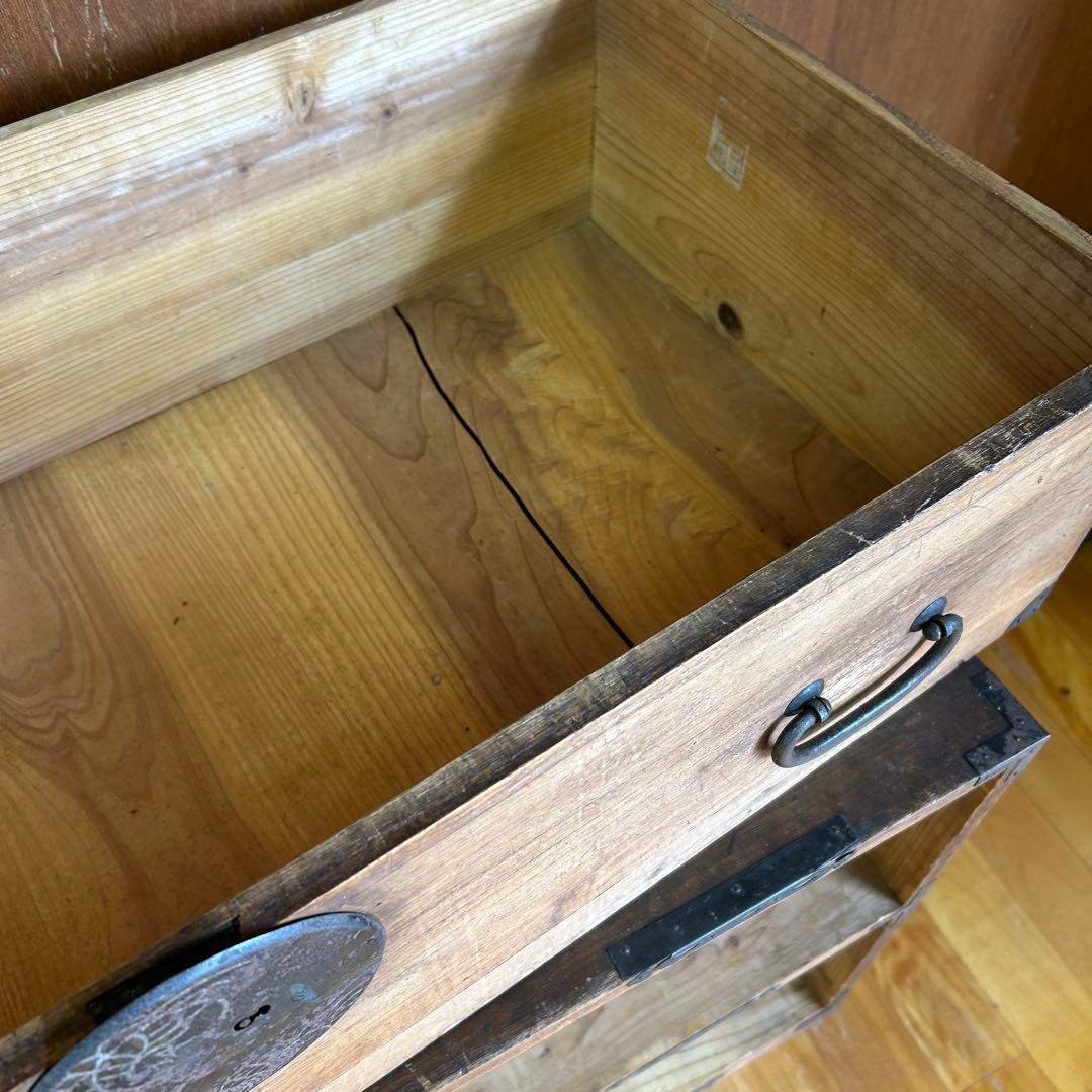 古箪笥(たんす) 棚 店舗什器 A