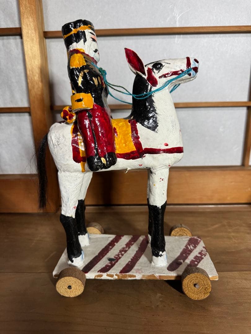 宇土張子の『馬乗り鎮台』 熊本 希少 民藝 伝統文化 芸術 古道具