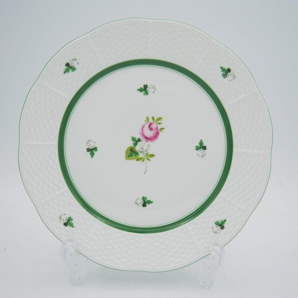 ヘレンド ウィーンの薔薇 521/VRH 23cm ランチプレート ペア #3