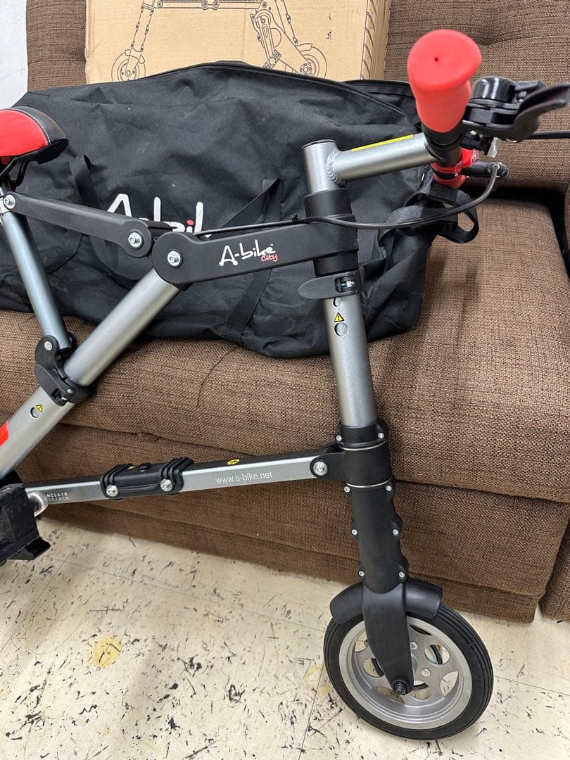 ⑦ A-bike City 超コンパクト折りたたみ自転車