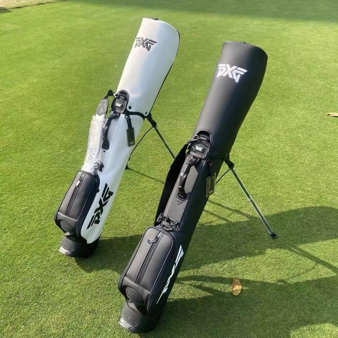 PXG ラウンドバッグ セルフスタンドバッグ ハーフキャディバッグ ホワイト