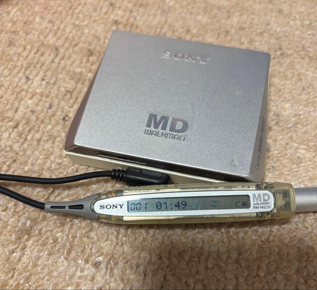 SONY MDウォークマン MZ-E75