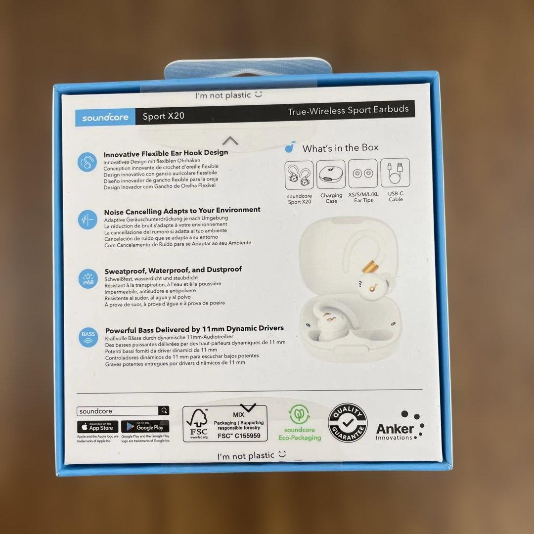 11180 未開封Anker Soundcore Sport X20 ホワイト