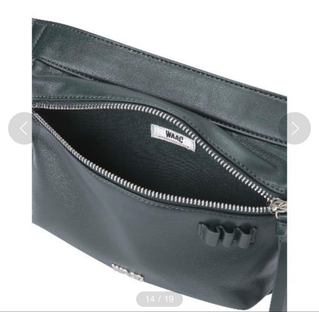 waac WOMENS カラーベルトバック　ウエストポーチ