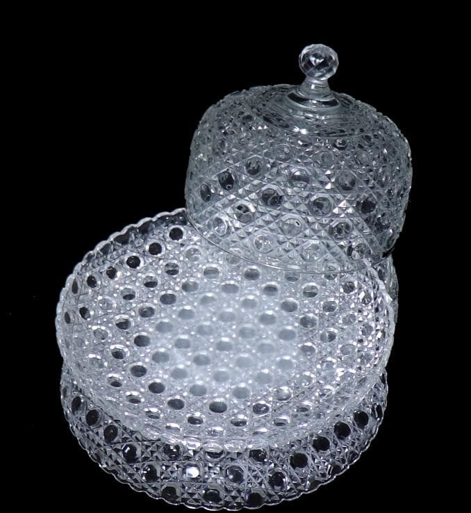 オールド・バカラ 極稀少 チーズクロッシュ ドーム&トレイ ディアマンピエーリー