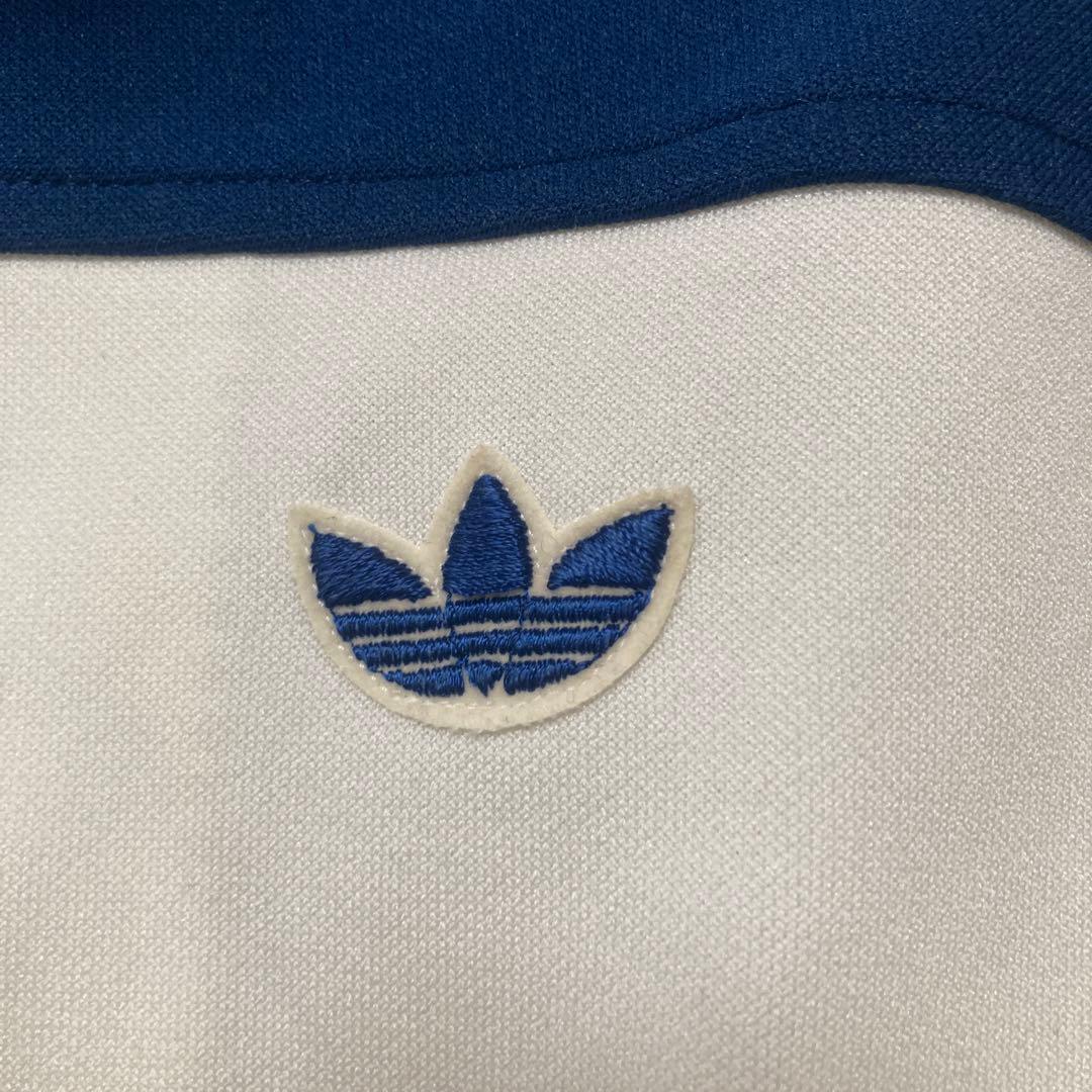 adidas　トラックジャケット　ドイツ　ジャージ　トレフォイル　デサント　刺繍