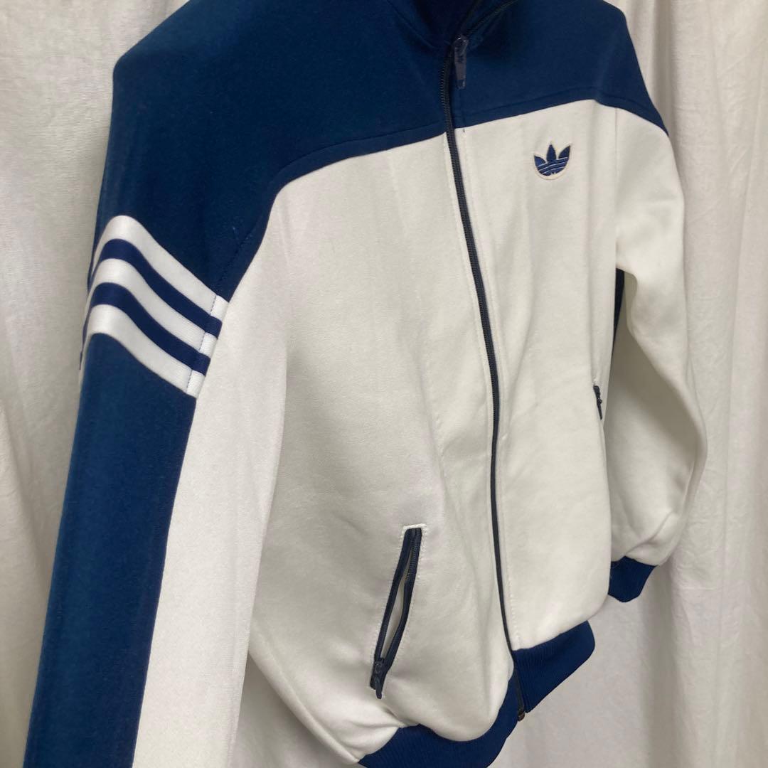 adidas　トラックジャケット　ドイツ　ジャージ　トレフォイル　デサント　刺繍