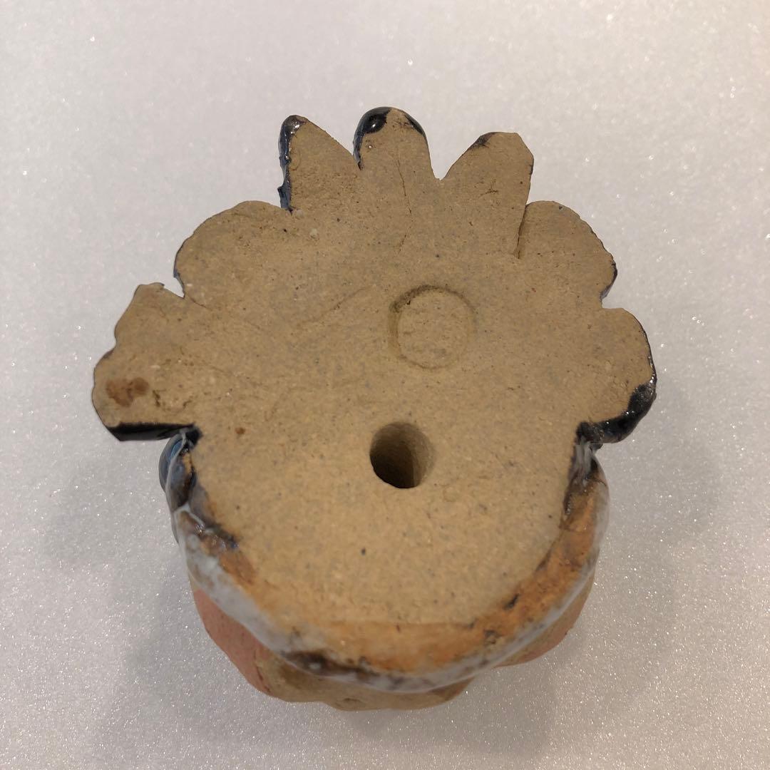 【新品】人気作家 岡村洋子 猫かぶりシリーズ 金魚★黒 置物 焼き物