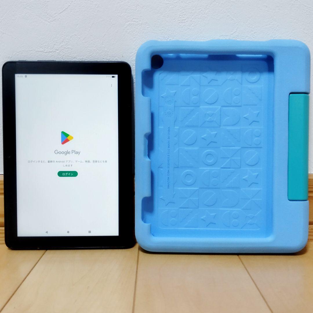 良品 Fire HD 8 キッズモデル ブルー 最新第12世代 フィルム付き