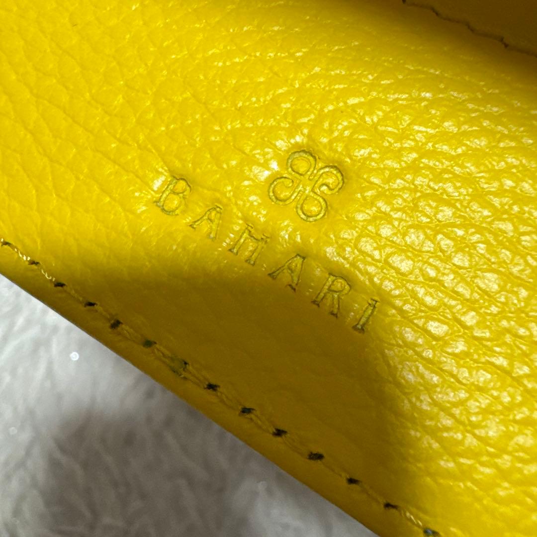 【BAHARI 】ガルーシャ 名刺入れ★ポリッシュ ターコイズブルー★新品未使用