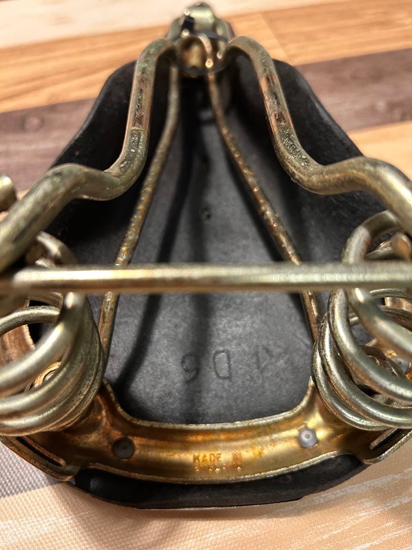 BROOKS レザーサドル スプリング付き