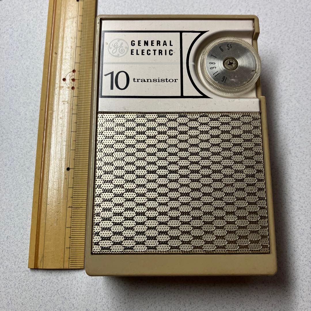Ｇ.E製　ＡＭラジオ　完動品