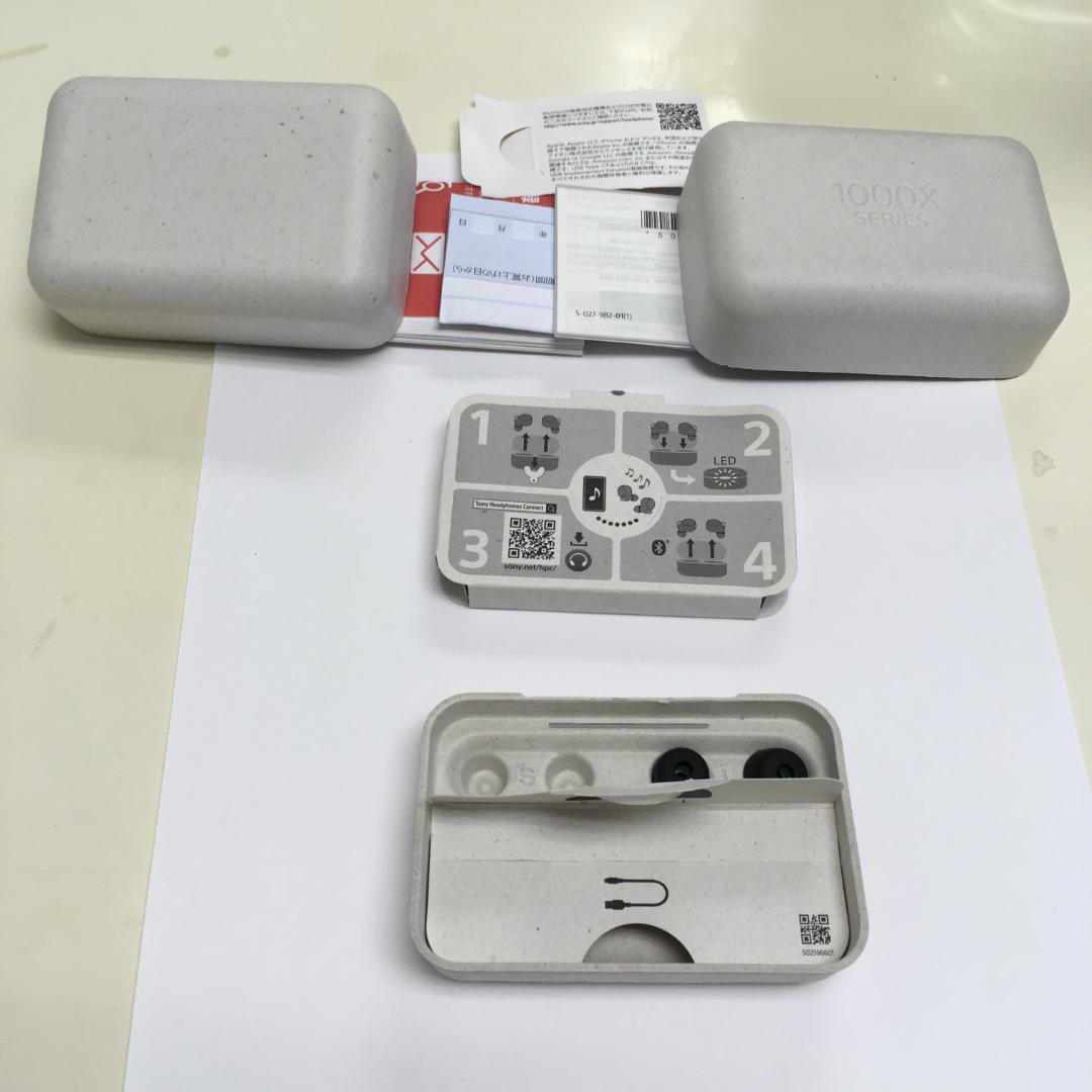 SONY フルワイヤレスイヤホン ブラック WF-1000XM4 BM