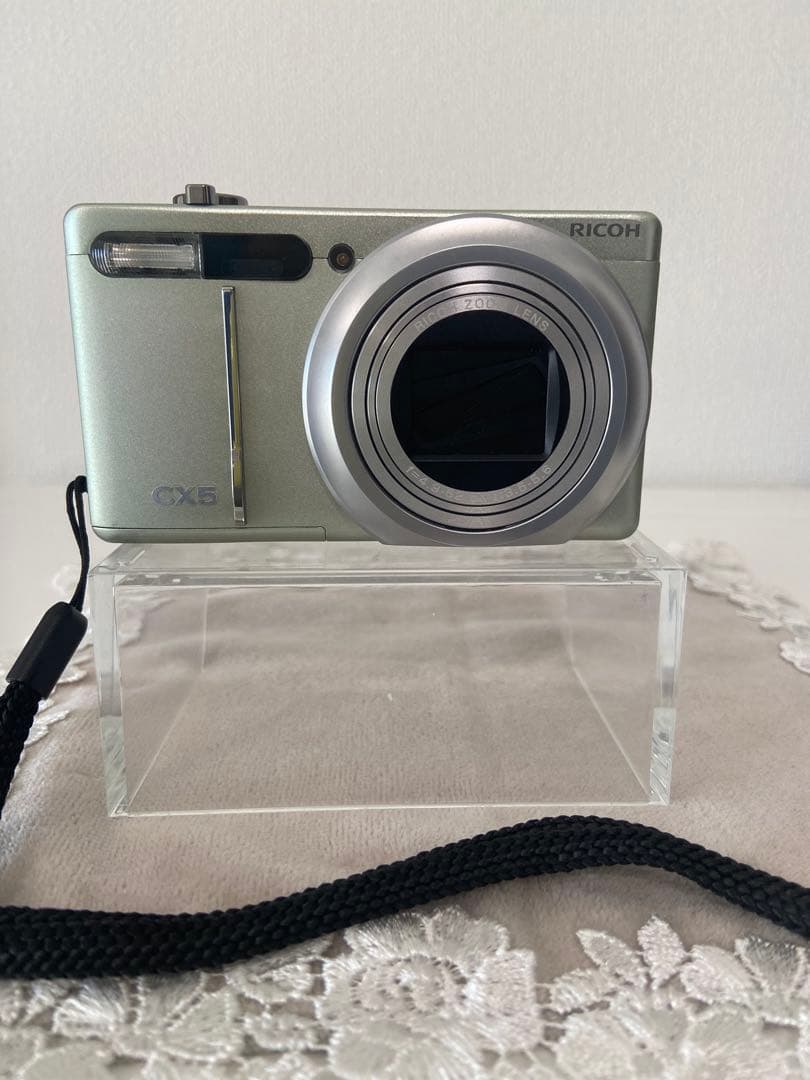 RICOH CX5 デジタルカメラ 動作確認済 充電器/電池取説付