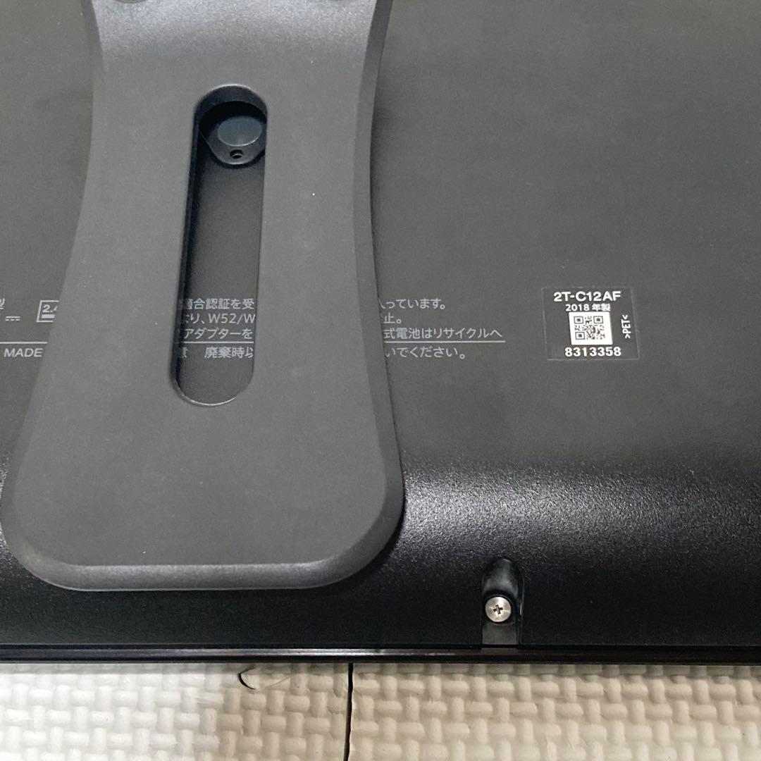 ★美品★ シャープ ポータブル液晶テレビ AQUOS ブラック 2T-C12AF