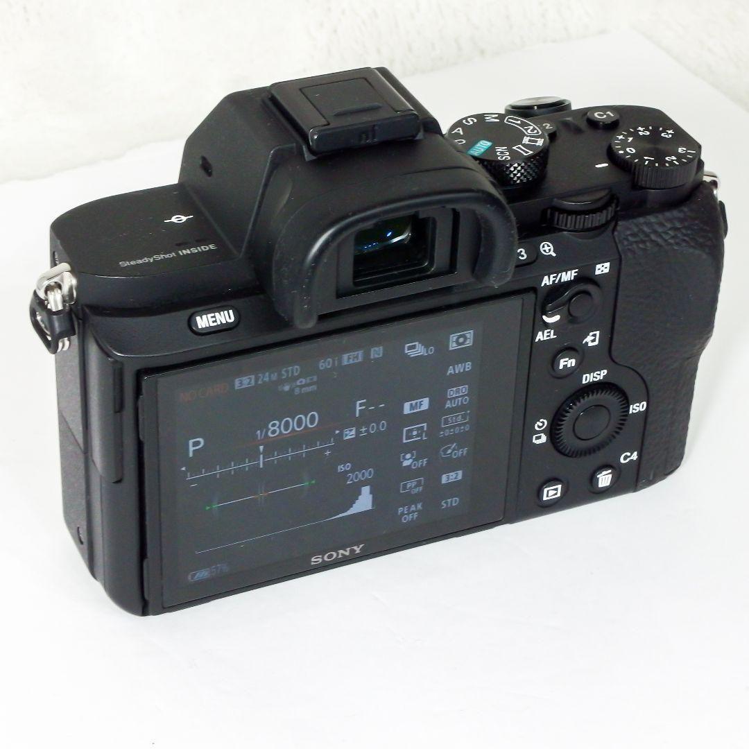 極上美品 5818ショット SONY α7II 元箱有 返品保証有 ソニー