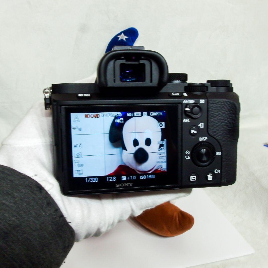 極上美品 5818ショット SONY α7II 元箱有 返品保証有 ソニー