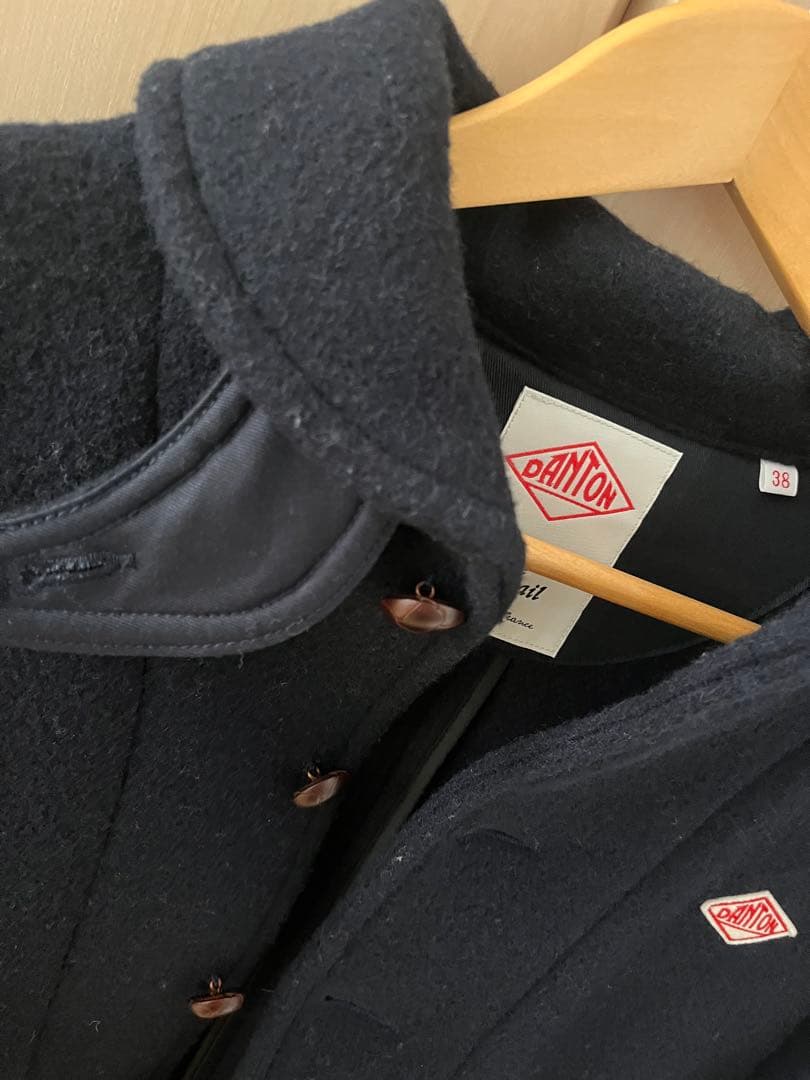 ダントン ウールモッサシングルジャケット ネイビー サイズ38