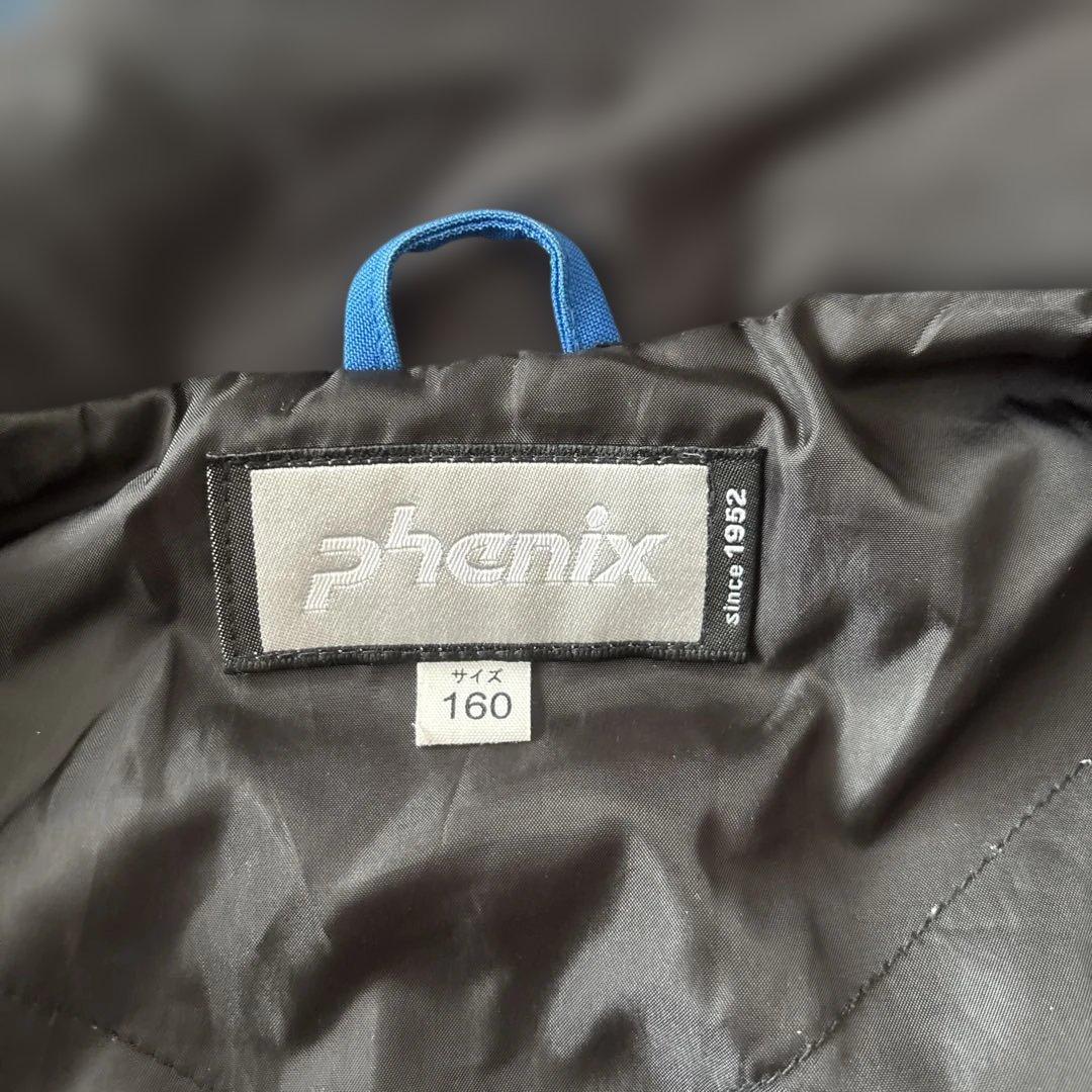 オレンジ/青 スキーウェア 上下セット