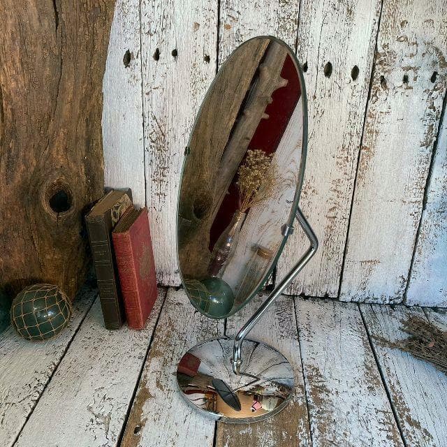 ヴィンテージ ミニマル 縦 横 角度 マルチ スタンド ミラー 置き 鏡