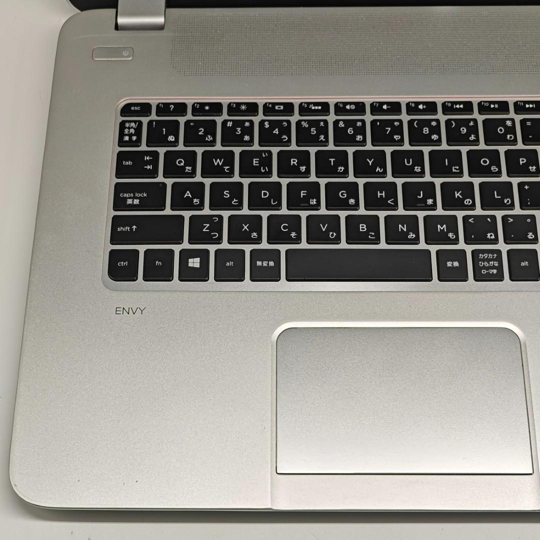 【HP】Envy 高速i7 SSD256GB 8GB 17.3インチノートPC