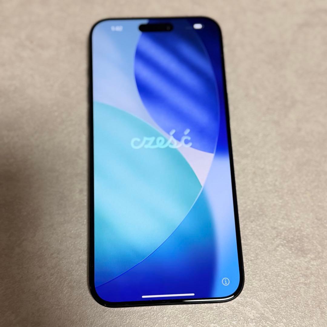 【美品】iPhone 15 Pro Max ブルーチタニウム 512GB