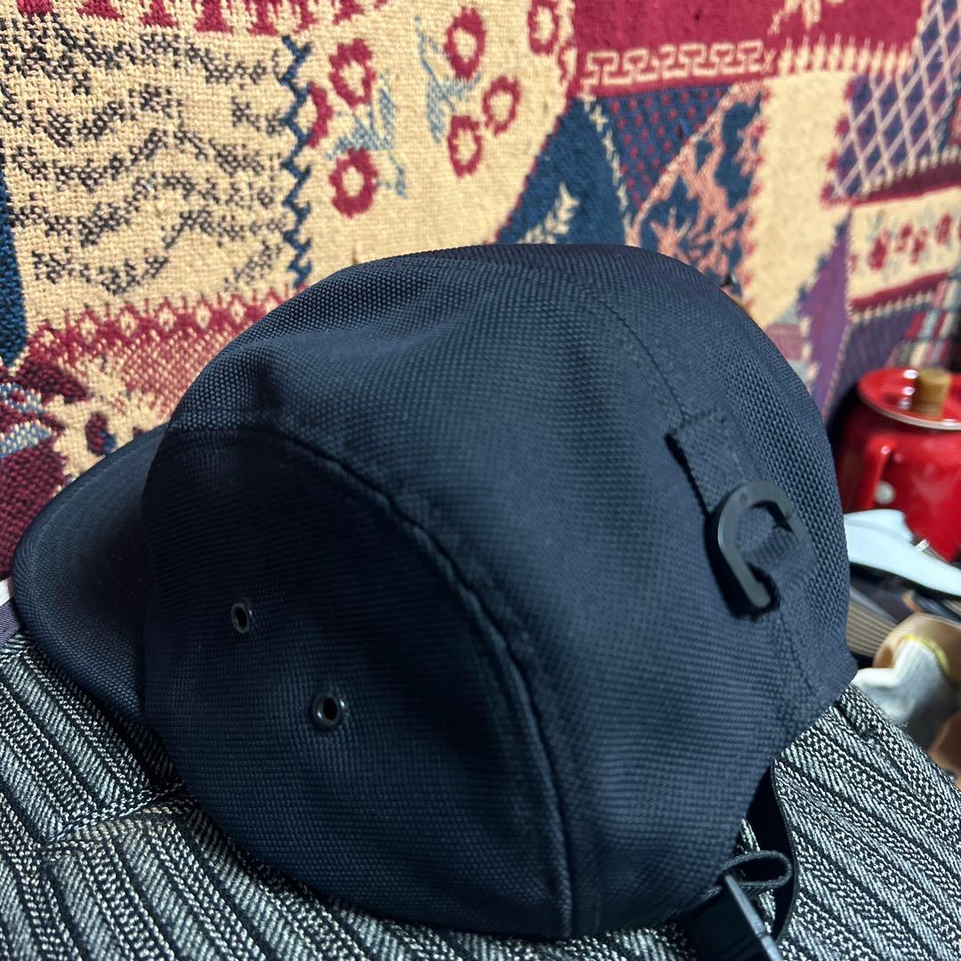 美品 Supreme キャンプキャップ ブラック USA製 ナイロン