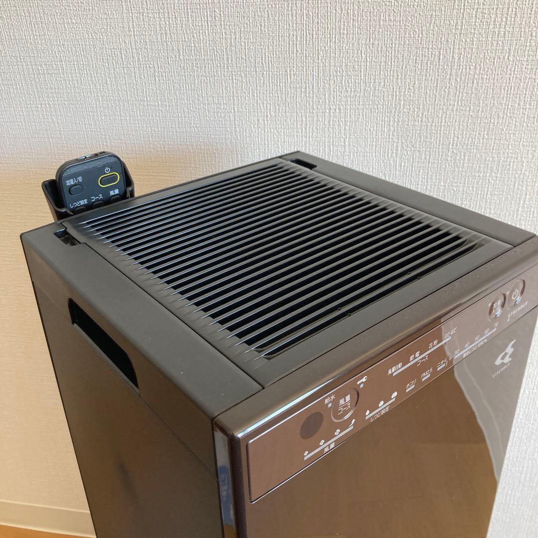 ダイキン ストリーマ空気清浄機（加湿機能付き）ブラック 2020年製 リモコン付