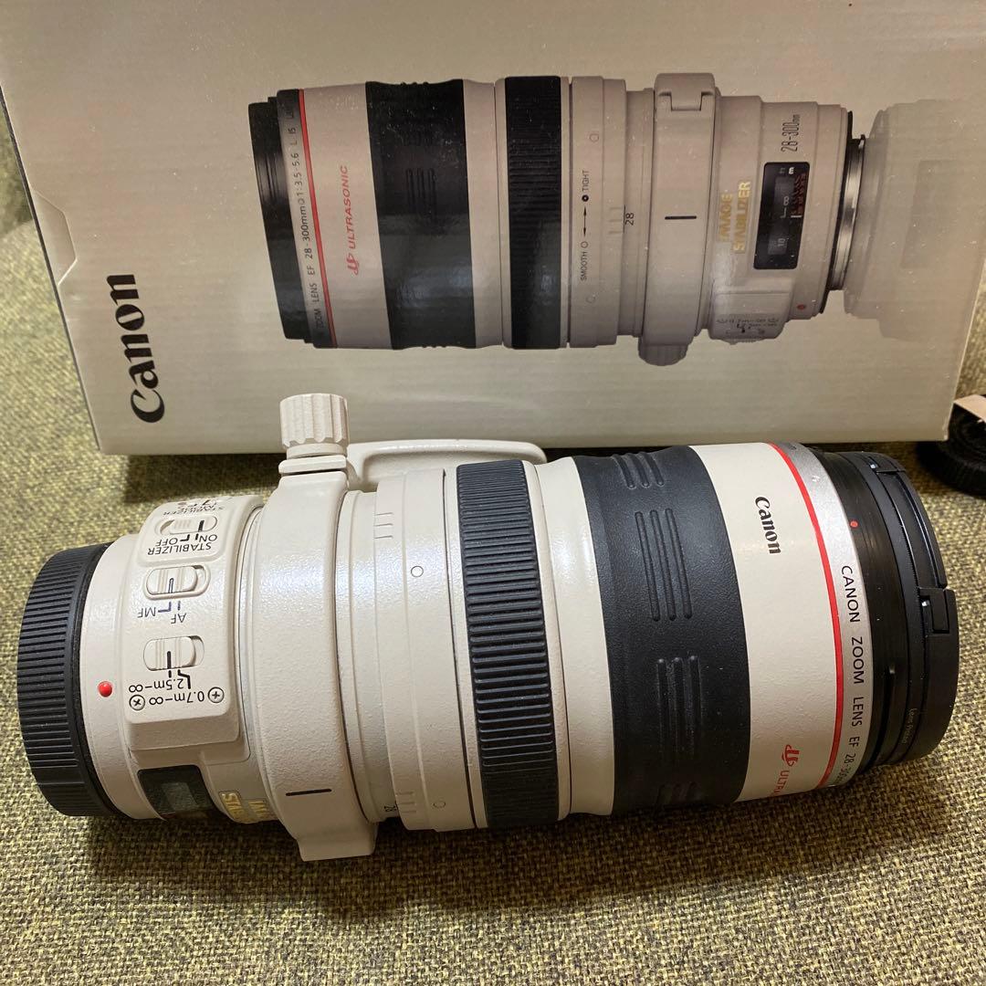 【極美品】CanonカメラレンズEF28-300 F3.5-5.6L ISUSM