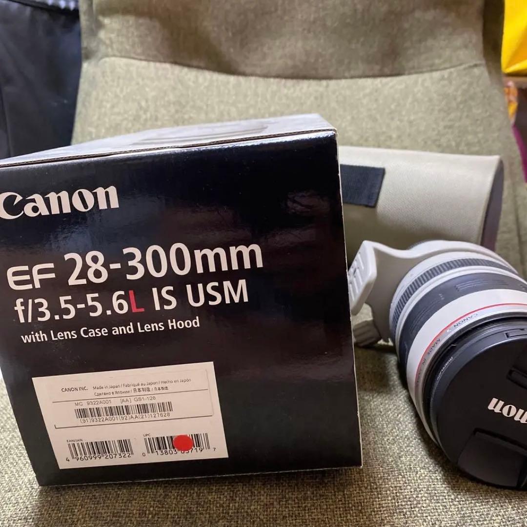 【極美品】CanonカメラレンズEF28-300 F3.5-5.6L ISUSM